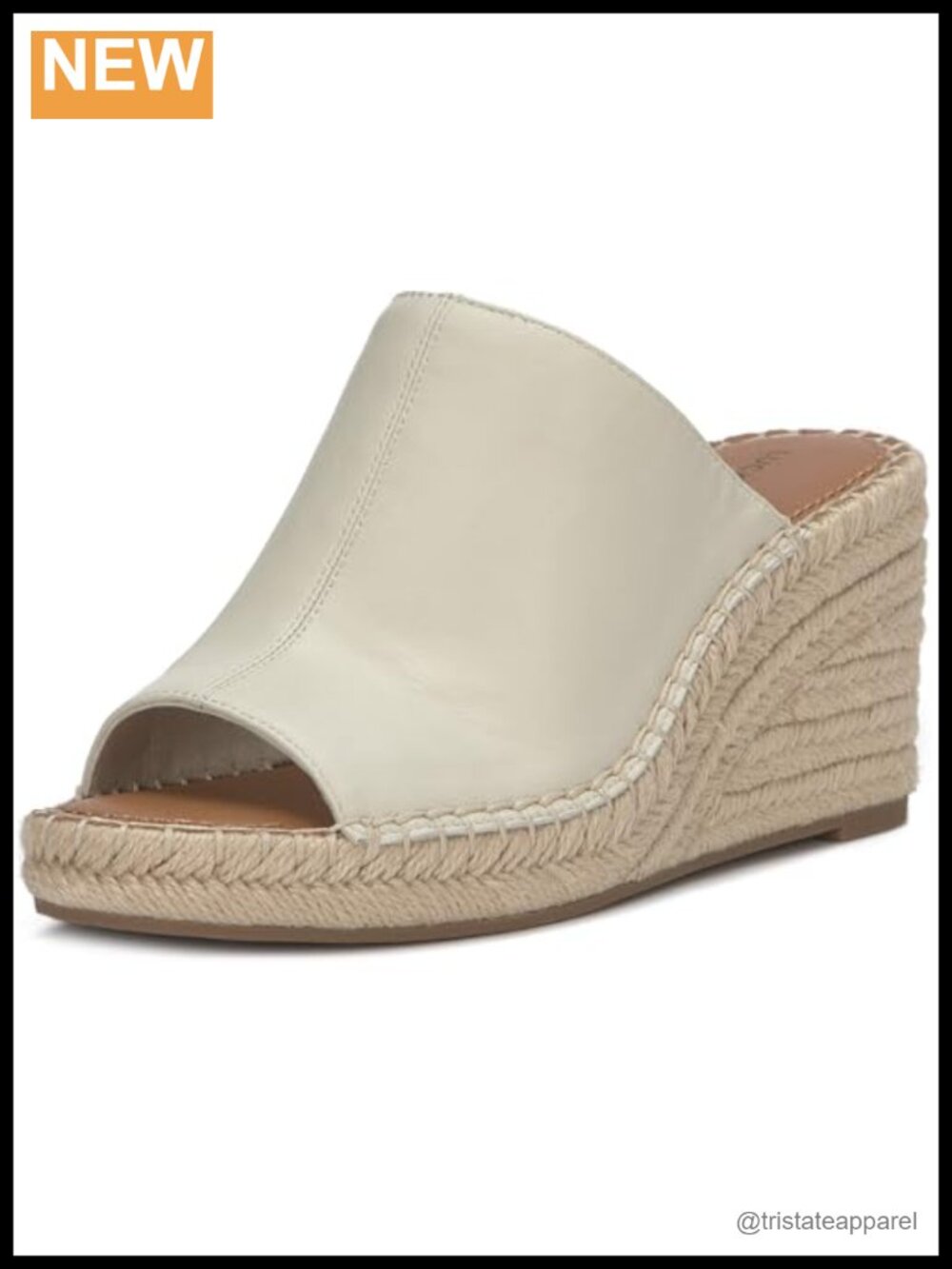 Lucky Brand Women's Cabriah Espadrille Wedge Sandal Leather Slingback